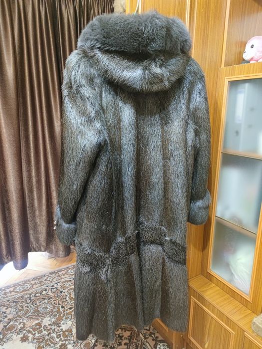 Шуба натуральна. Нутрія. 58-60