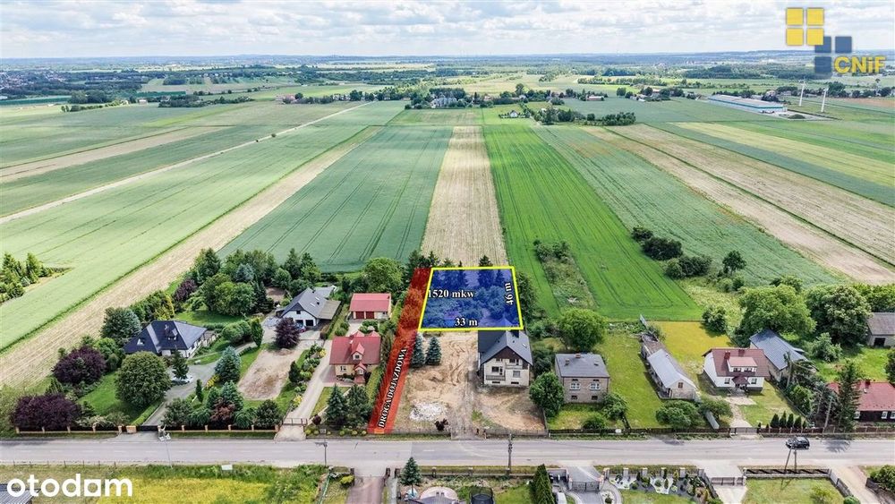 Wyjątkowa działka budowlana w Mykanowie - Widok 3