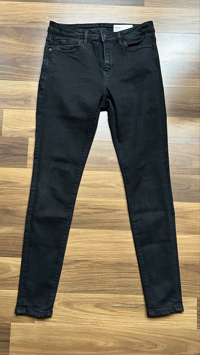 Jeansy skinny czarne Esprit