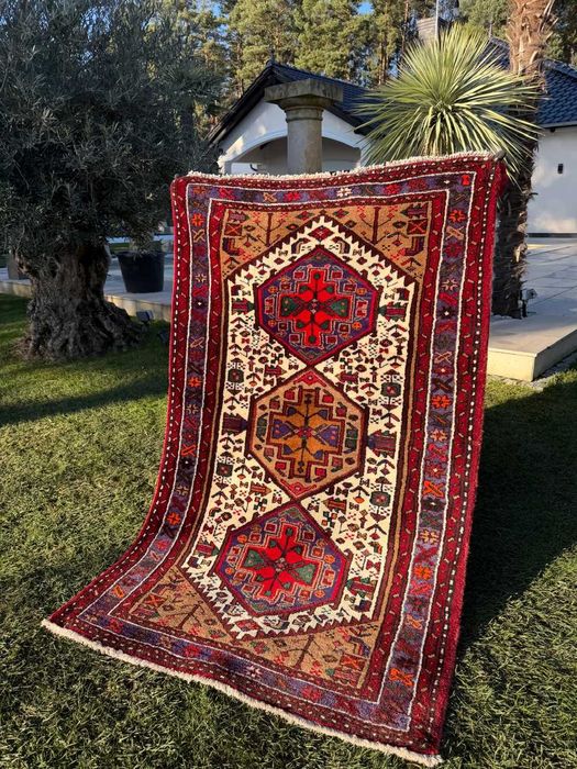 Jak Nowy Dywan Perski Wełniany Iran Hamadan 174x110 gal. 7tyś