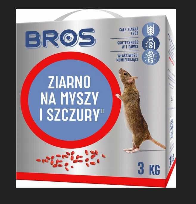 Bros Ziarno trutka na myszy i szczury 3 kg