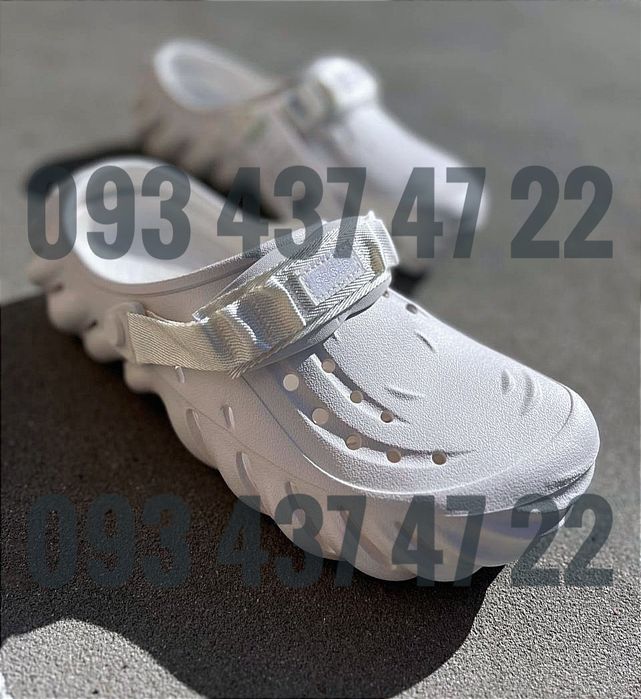 Крокси Сабо Унісекс Crocs Crocs Хіт Сезону Crocs ECHO Clog White
