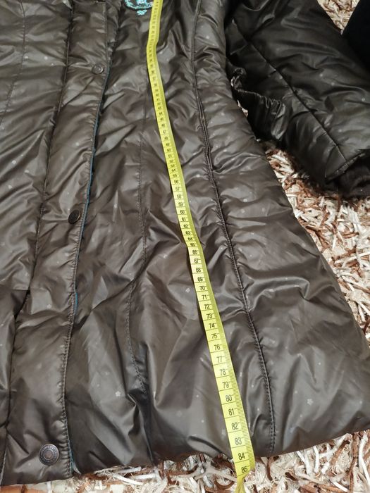 Płaszczyk ocieplany futerkiem