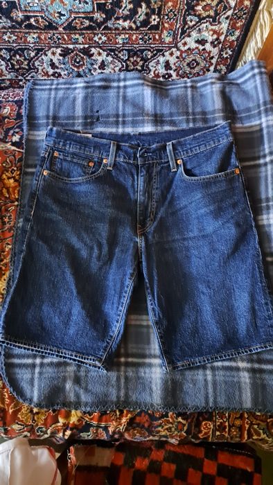 Нові чоловічі джинсові шорти Levi's 505 Regular Fit (Розмір W32, Оригінал)