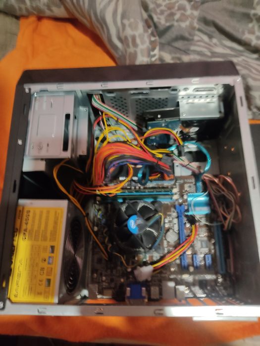 ПК в сборе i5 3470 12gb ddr3 ssd128 1060 6gb монитор клавиатура, мышь