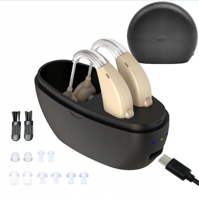 Aparaty słuchowe zestaw. Nowe