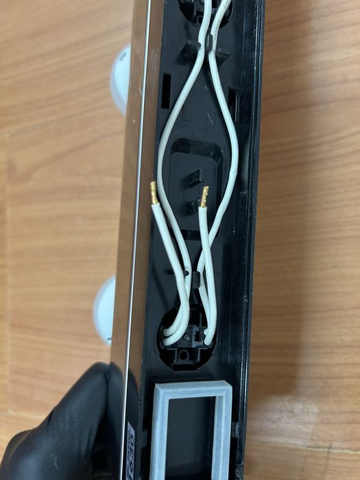 Candeeiro LED de parede, aço inoxidável