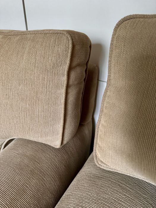 Par de sofás individuais