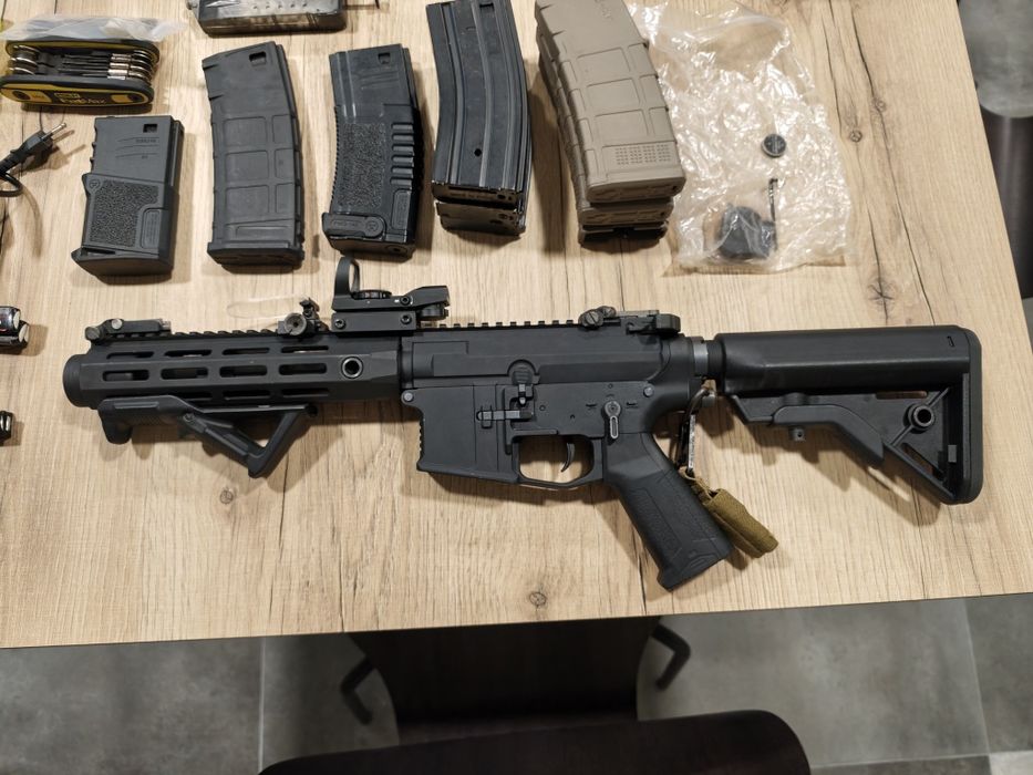 E&L M4 MUR SBR CQB ( platinum )