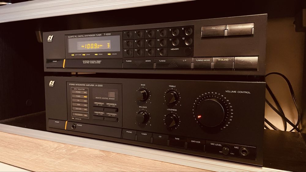 Sansui A-2000 wzmacniacz , Sansui T-1000 tuner zestaw