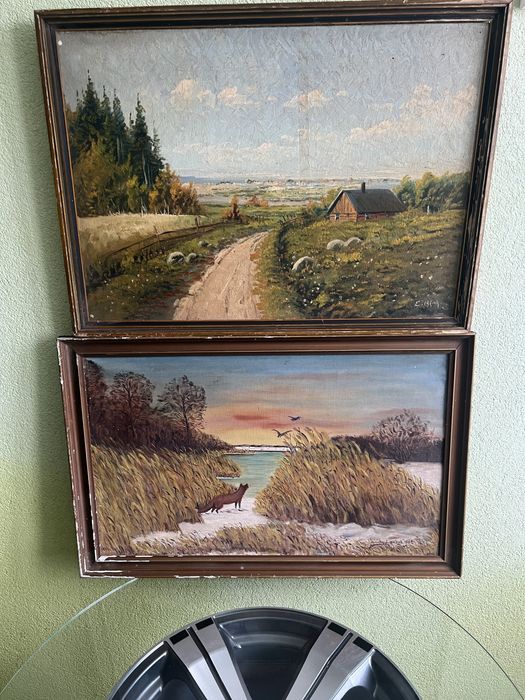 Картини з Данії з підписом художника