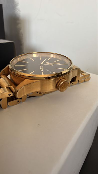 Zegarek meski Nixon Sentry SS All Gold/black