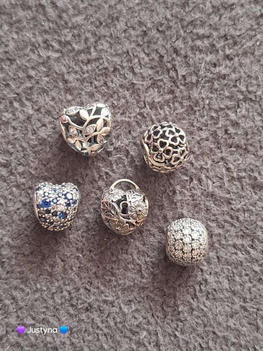 Nowy charms srebro 925