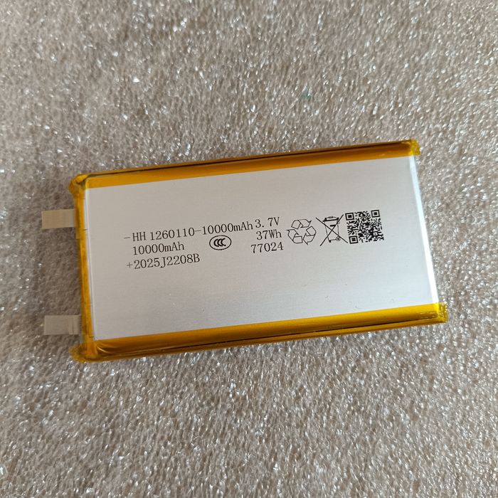 Літій полімерний акумулятор на 10 000 мАх, Li-Pol АКБ