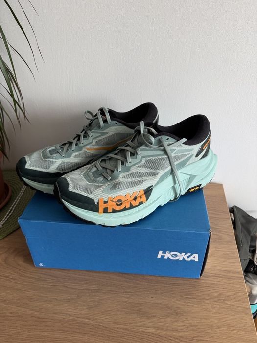 HOKA Mafate X – jak nowe | Vibram | rozm. 46 2/3 | 30 cm wkładka