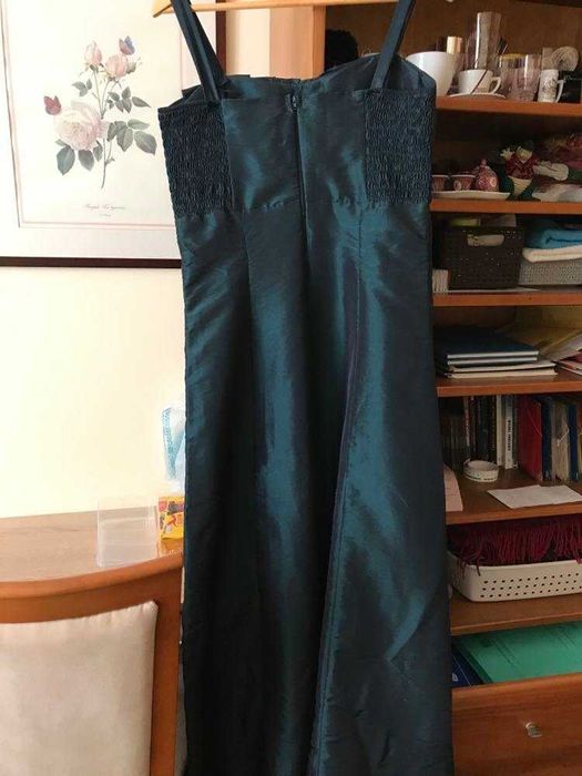 Vestido longo verde