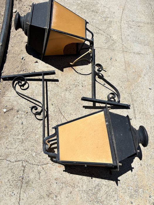 Candeeiros antigos para exterior