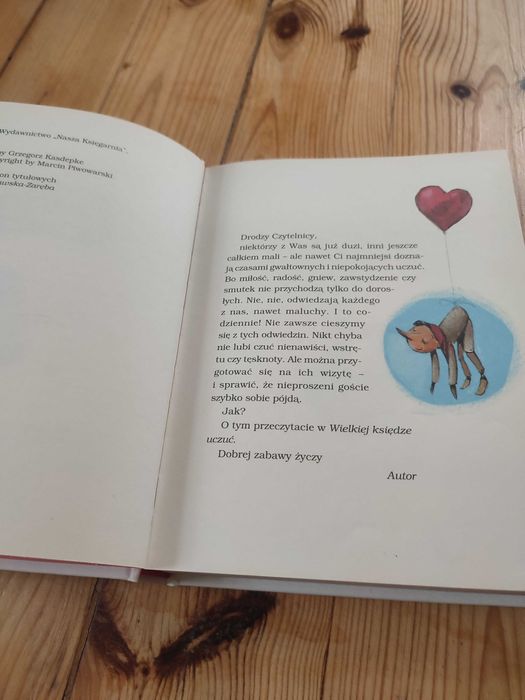 Wielka księga uczuć Grzegorz Kasdepke