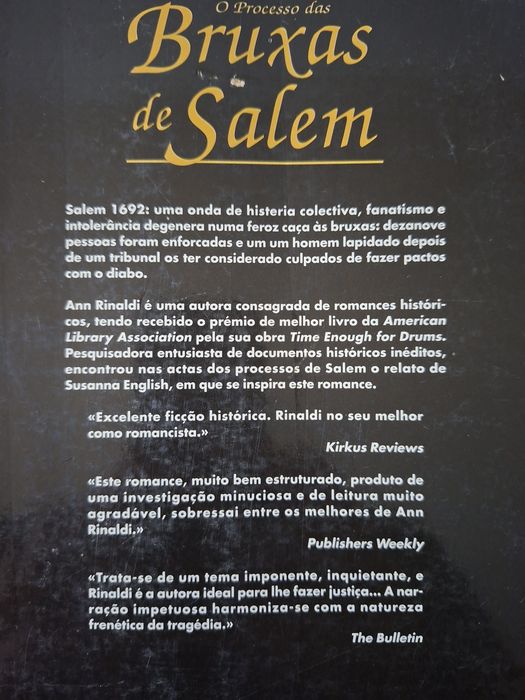 O Processo das bruxas de Salem