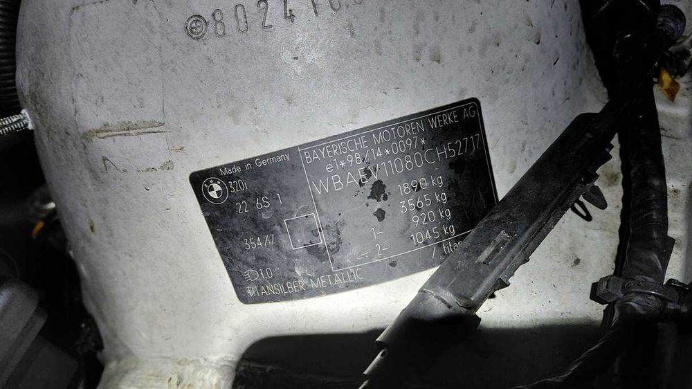 Silnik Słupek BMW E46 320i 2,2 E39 520i 2,2 M54 w aucie do odpalenia