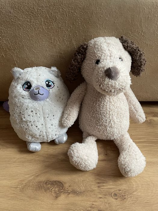 Мягкие игрушки, собачка мишка