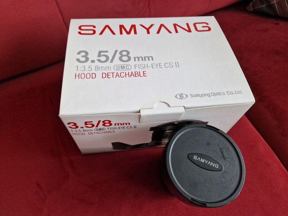 Samyang 3.5/8mm Fish Eye Canon CSII