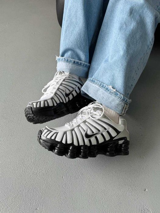 !SALE! Nike Shox TL Black/White 36 37 38 39 40 41 42 43 44 45 найк шокс тл