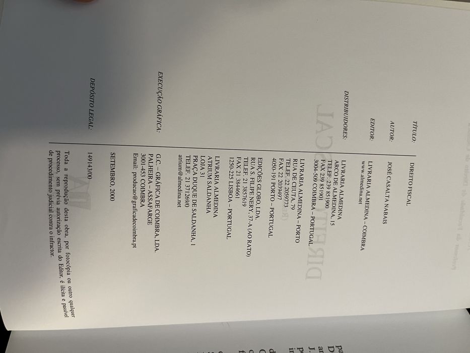 Direito Fiscal - José Casalta Nabais