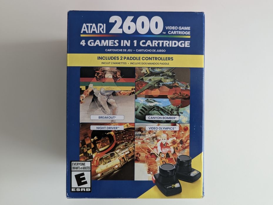 Atari 2600+ paddles - wiosełka