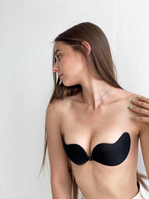 Бюстгальтер Fly Bra силіконовий - флай бра невидимі та зручні наліпки на груди