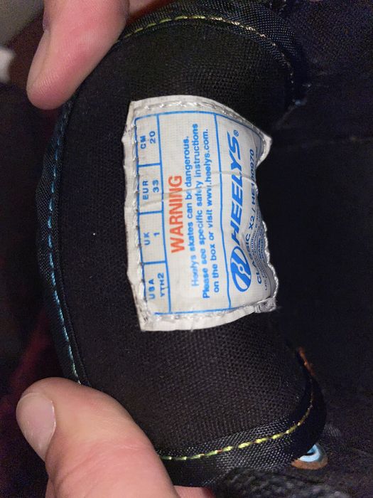 Ténis - patins criança heelys 33