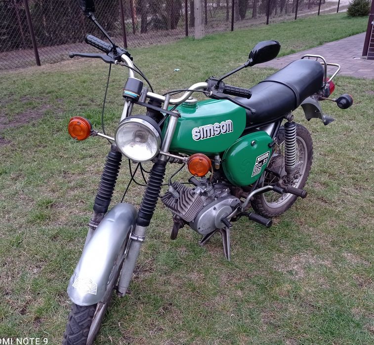 Motorower Simson S51 IFA Nie enduro motor motorynka PRL ZAMIANA Kobyłka ...