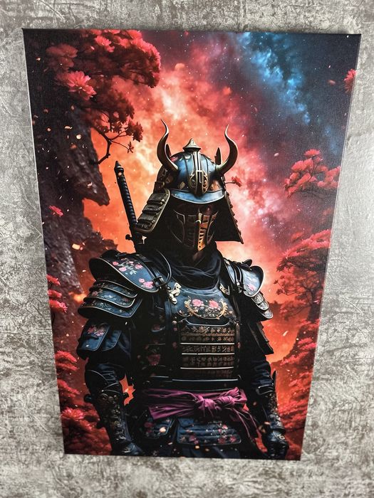 Картина на холсте самурай