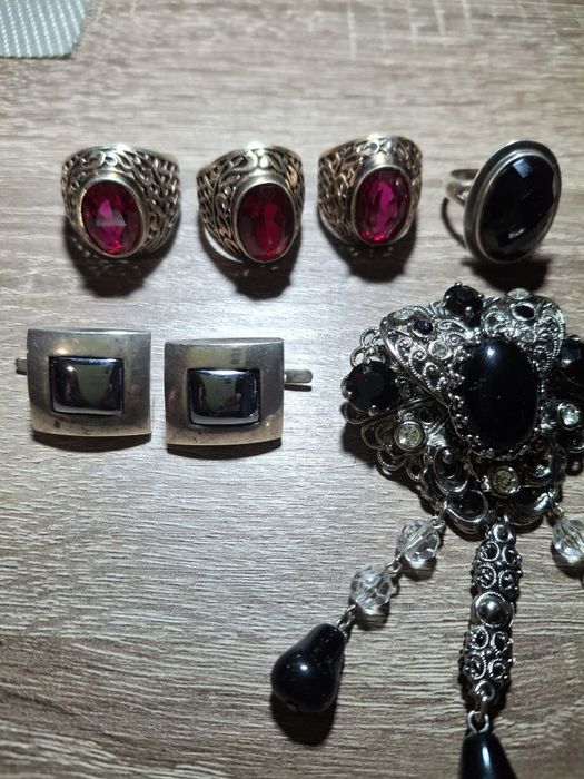 Срібло,комплекти.