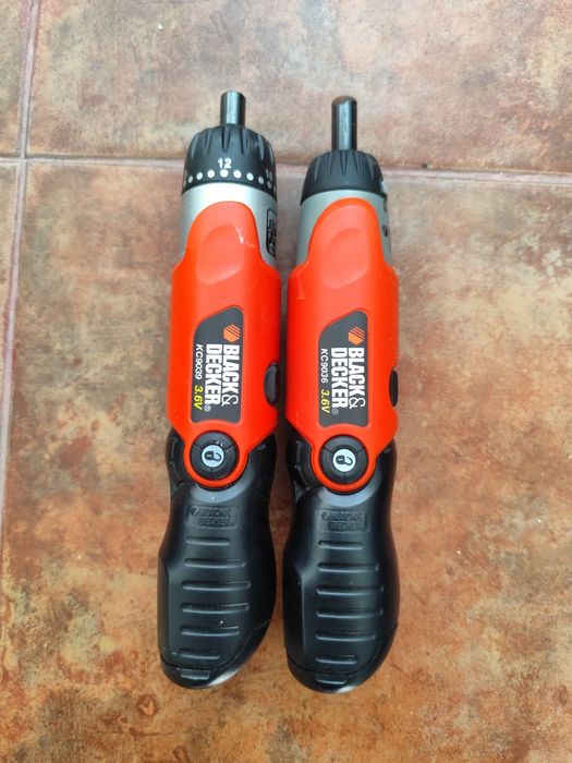 2 aparafusada Black&Decker