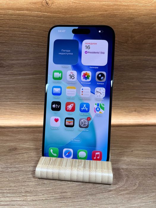 iPhone 15 Pro Max 256 Blue!! №: 4699!! СТАН ГАРНИЙ !! З США !! Айфон купити оригінал !!