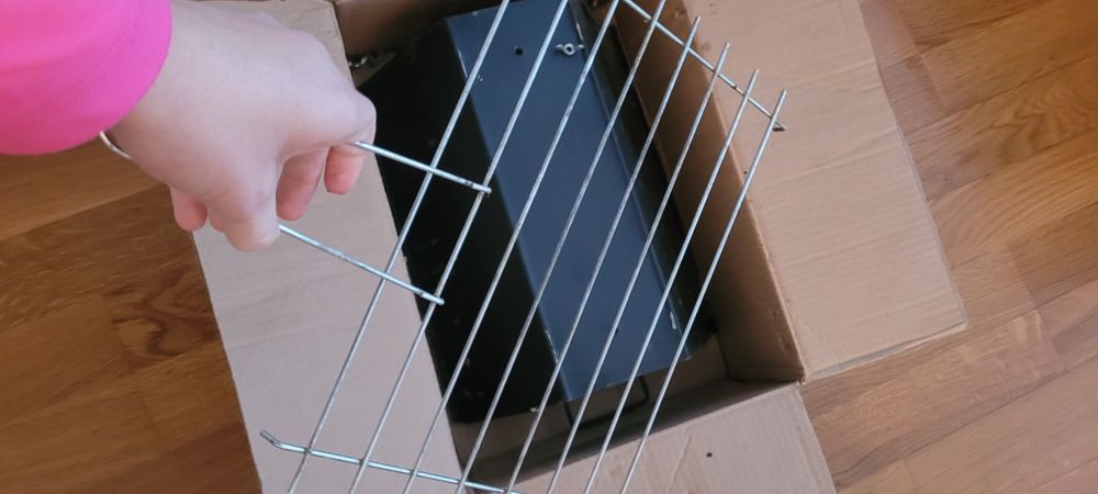 Fogareiro rectangular