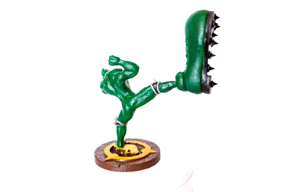 Фигуркa Rash из Battletoads боевые жабы: 429 грн