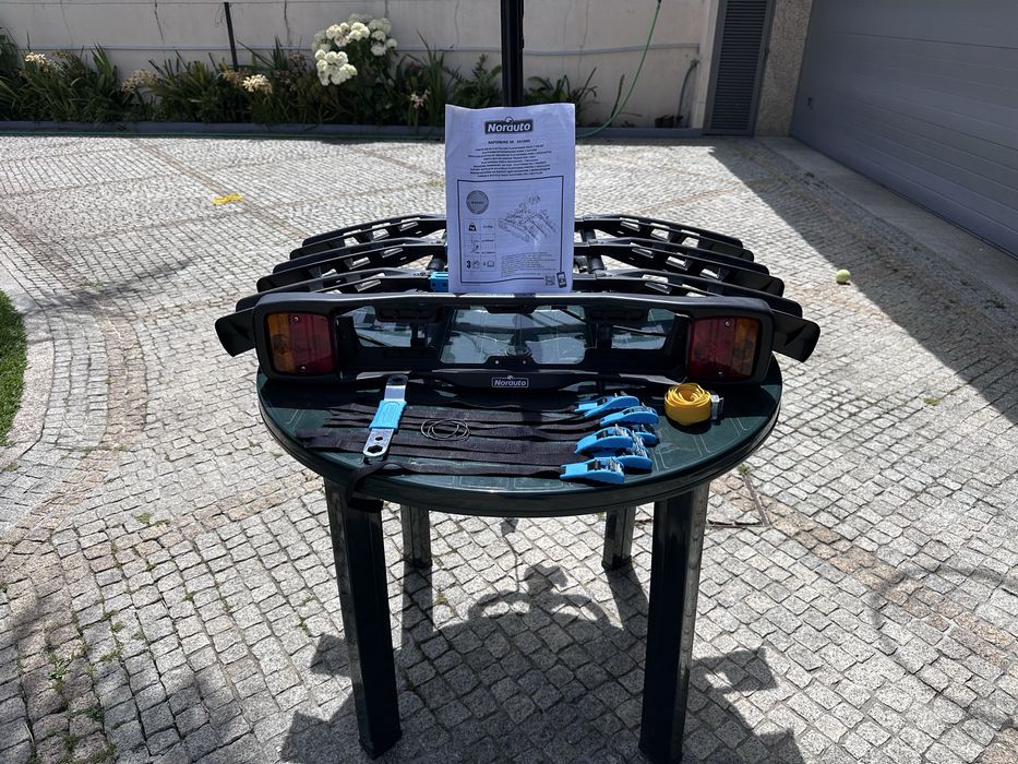 Suporte de 3 bicicletas bola do carro