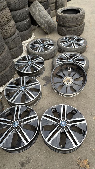 Диски  5/112/20 BMW I 3, оригінальні, різноширокі з датчиками ,