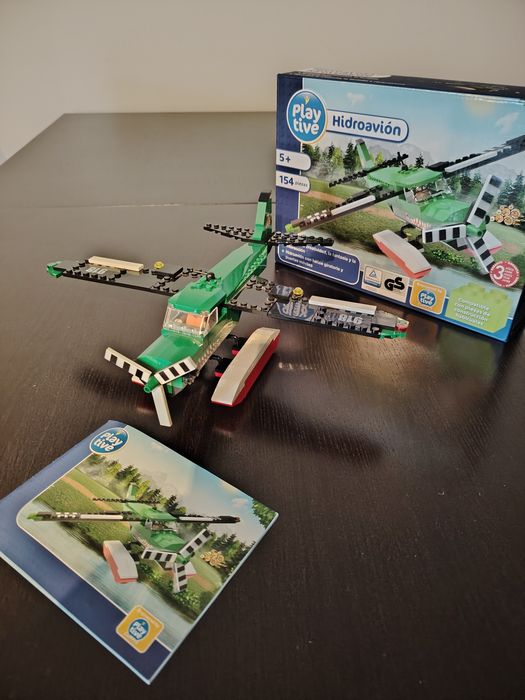 Lego playtive Hidroavião (compatível com peças da Lego)