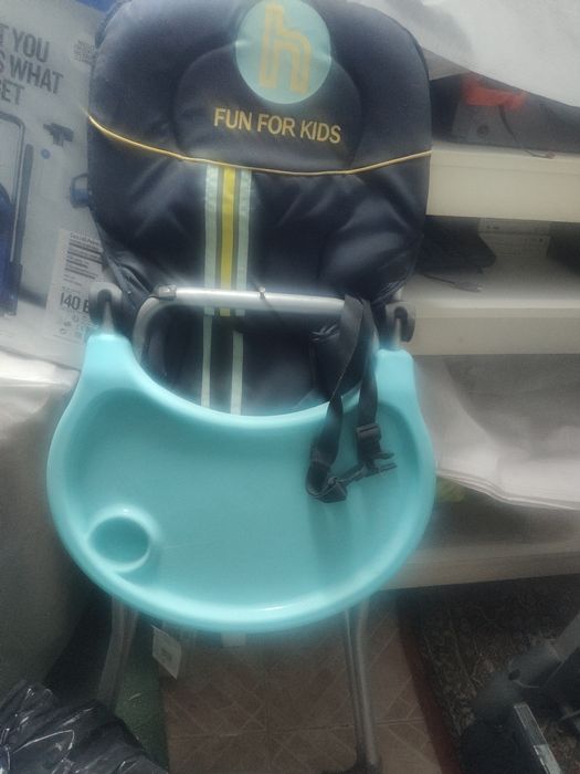 Cadeira bebe com mesa