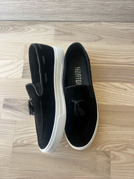 Лофери замшеві Spectr black