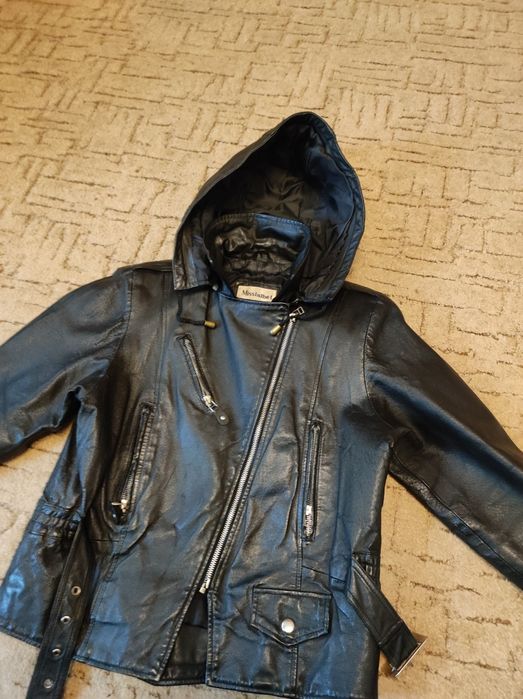 Косуха куртка шкіряна кожаная куртка usa мото куртка
