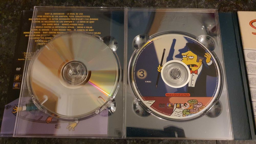 DVD edição Coleccionador Os Simpsons Temporada 6 (Espanhol)