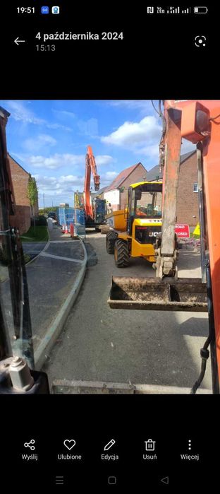 roboty ziemne ,wypożyczalnia