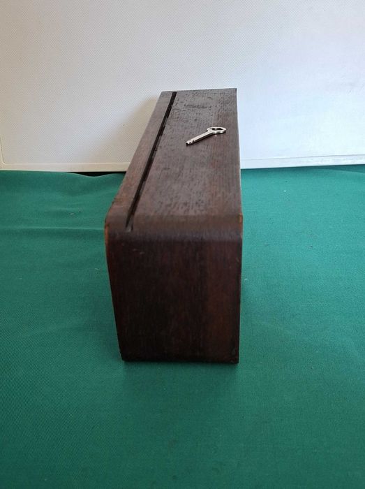Gaveta de madeira, original, para móvel de máquina de Costura Singer