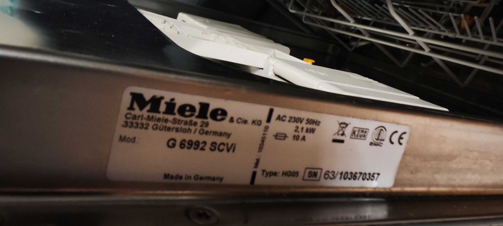 Zmywarka miele G 6992SCVI AutoOpen , Knock2open