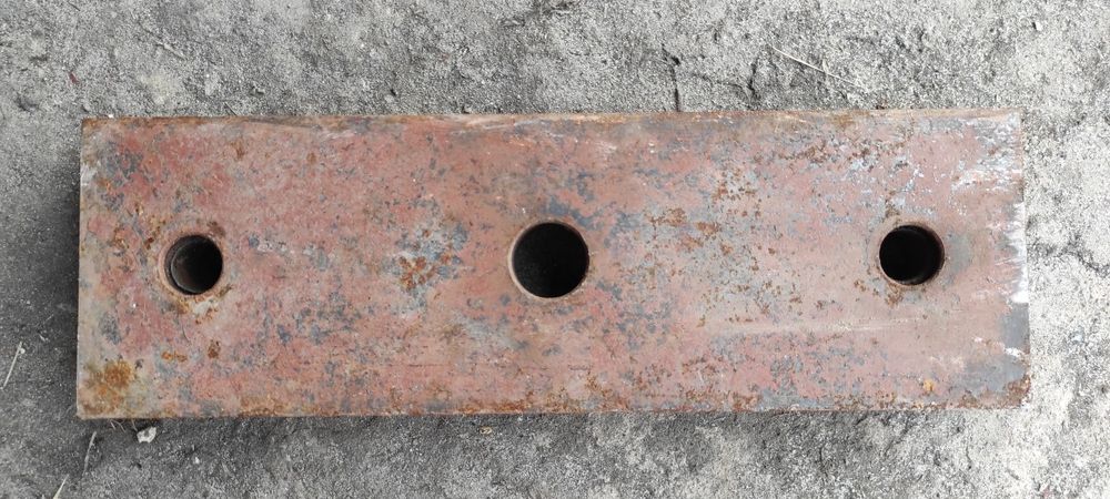 Пластина металічна для трамбовки