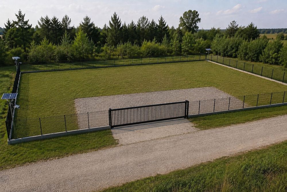 PLAC 2500 m² przy S8 | Ogrodzony | Monitoring | Brama 6 m | Radzymin